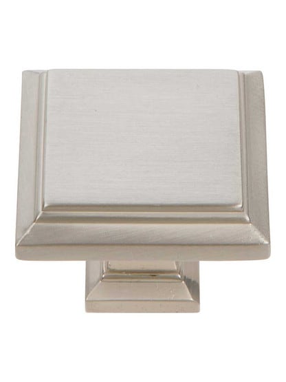Alternate View of Sutton Place Knob - 1 1/4 inch Square .