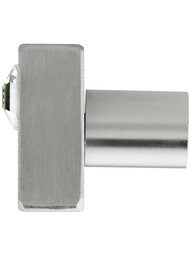 Alternate View of Legacy Corner Crystal Knob - 1 inch Square.