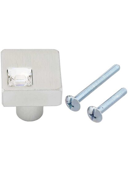 Alternate View 3 of Legacy Corner Crystal Knob - 1 inch Square.