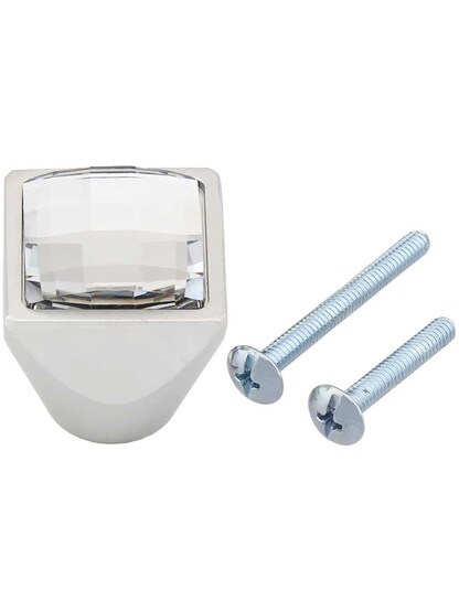 Alternate View 3 of Legacy Crystal Knob - 1 inch Square.