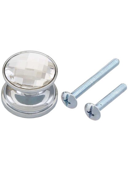 Alternate View 3 of Legacy Crystal Round Knob - 7/8 inch Diameter.