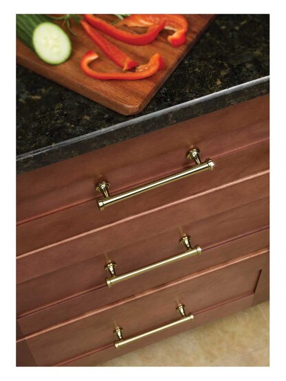 Alternate View of Browning Cabinet Pull - 6 1/4 inch Center-to-Center.