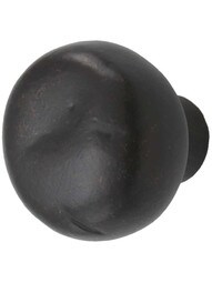 Distressed Round Knob - 1 5/16" Diameter