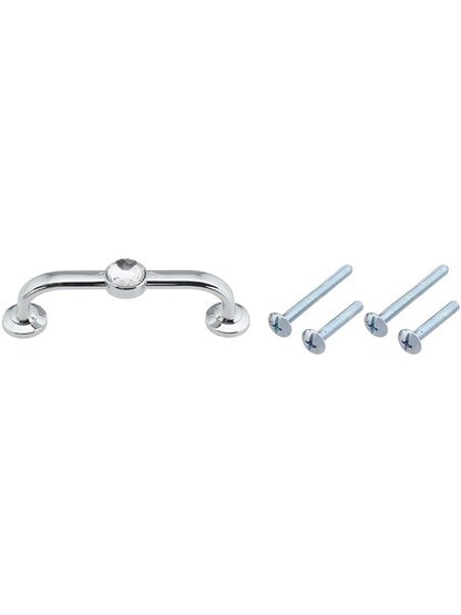Alternate View 3 of Legacy Crystal Drawer Pull - 3 inch Center-to-Center.