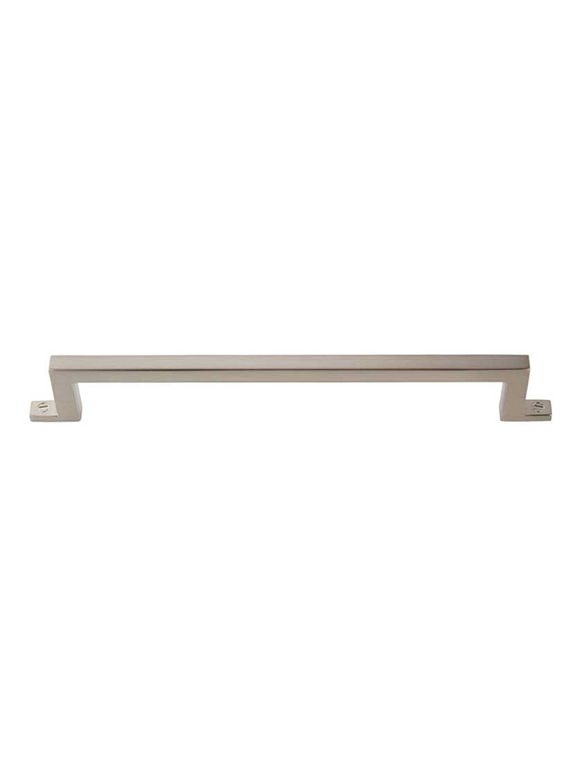 Alternate View of Campaign Bar Cabinet Pull - 6 5/16 inch Center-to-Center.