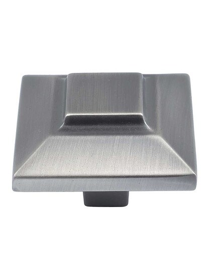Alternate View 2 of Trocadero Knob - 1 1/2 inch Square.