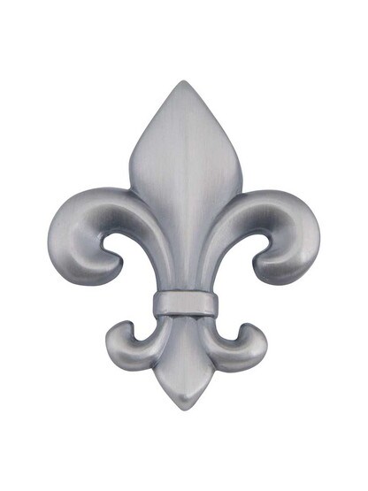 Alternate View 3 of Fleur de Lis Cabinet Knob.