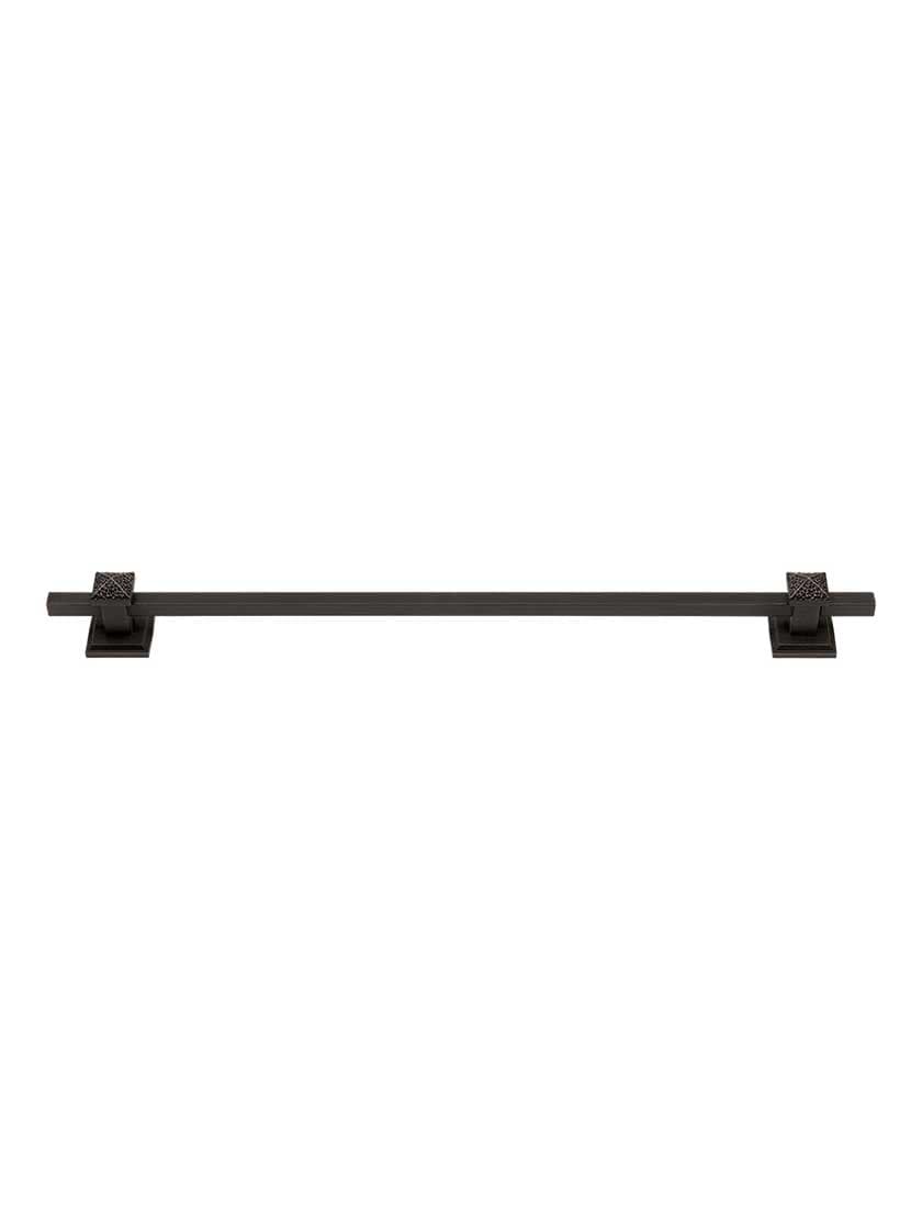 Alternate View of Ruskin Appliance Pull - 15 inch Center-to-Center.