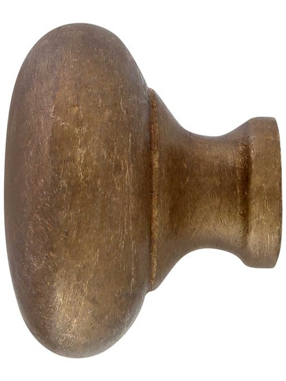 Alternate View of Classic Bronze 1 1/2-Inch Cabinet Knob.