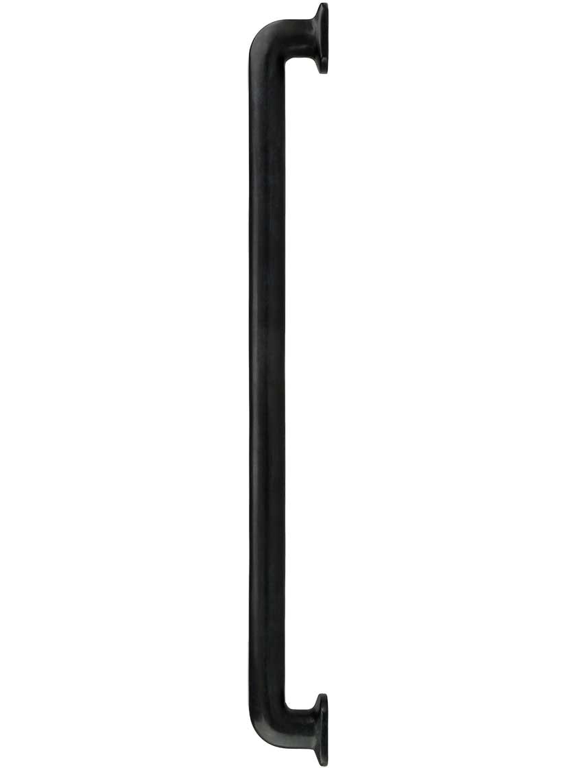 Alternate View of Traditional Bronze Appliance Pull 22-Inch Center-to-Center.