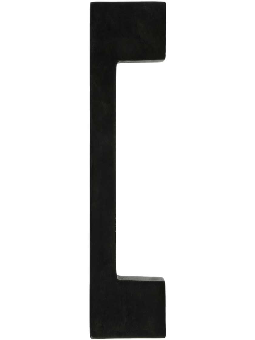 Alternate View of Urban Bronze Appliance Pull 8-Inch Center-to-Center.