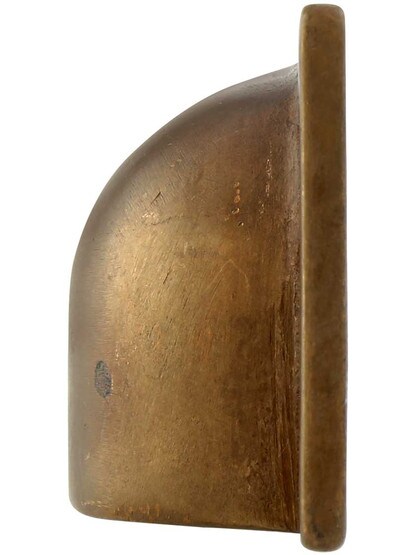 Alternate View of Industrial Bronze Bin Pull 8-Inch Center-to-Center.