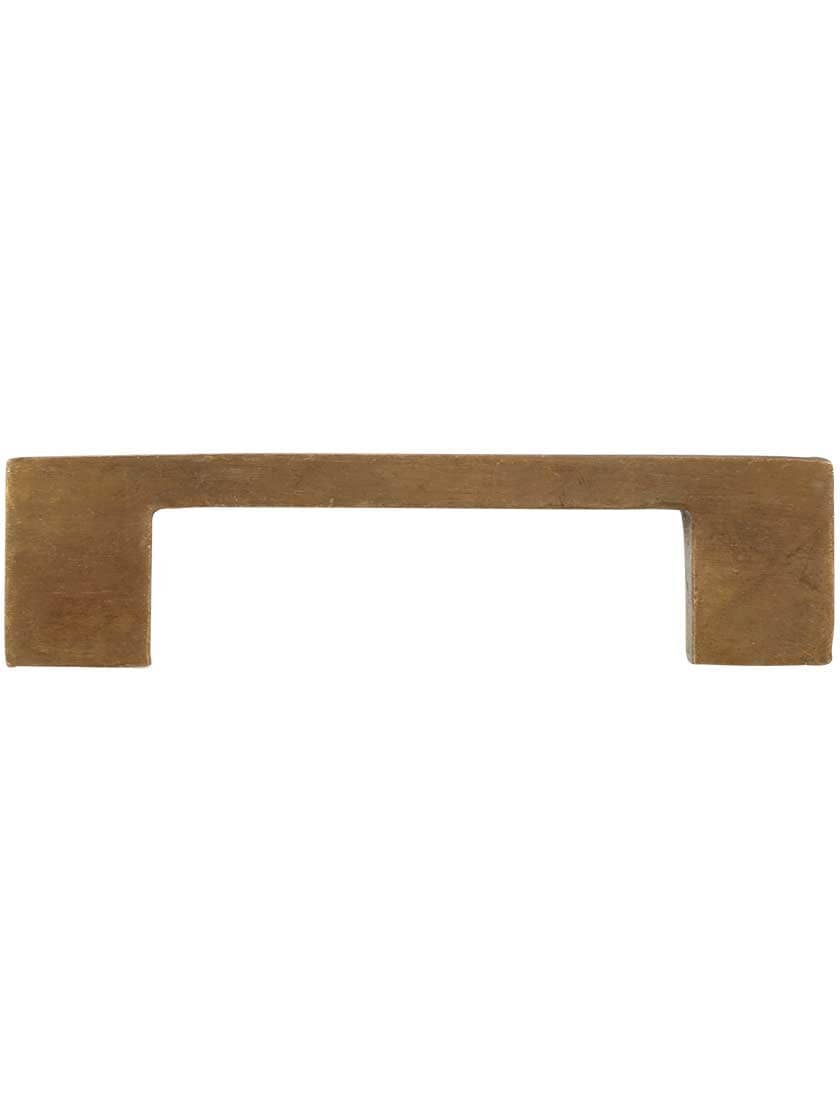 Alternate View of Urban Bronze Cabinet Pull 3 3/4-Inch Center-to-Center.