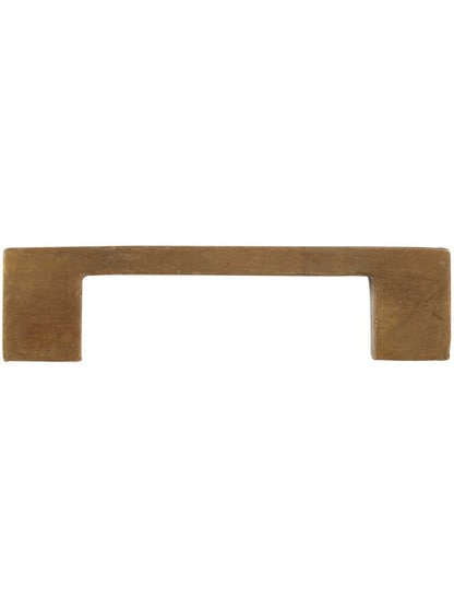 Alternate View of Urban Bronze Cabinet Pull 3 3/4-Inch Center-to-Center.