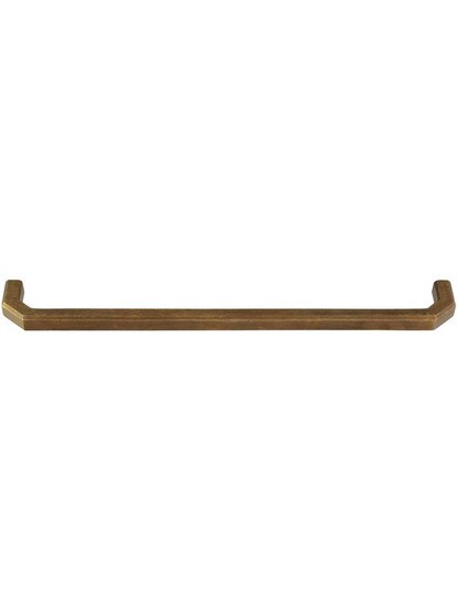 Alternate View 2 of Angular Bronze Cabinet Pull 10-Inch Center-to-Center.