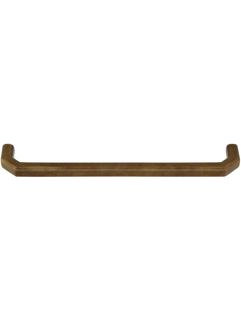 Alternate View 2 of Angular Bronze Cabinet Pull 8-Inch Center-to-Center.