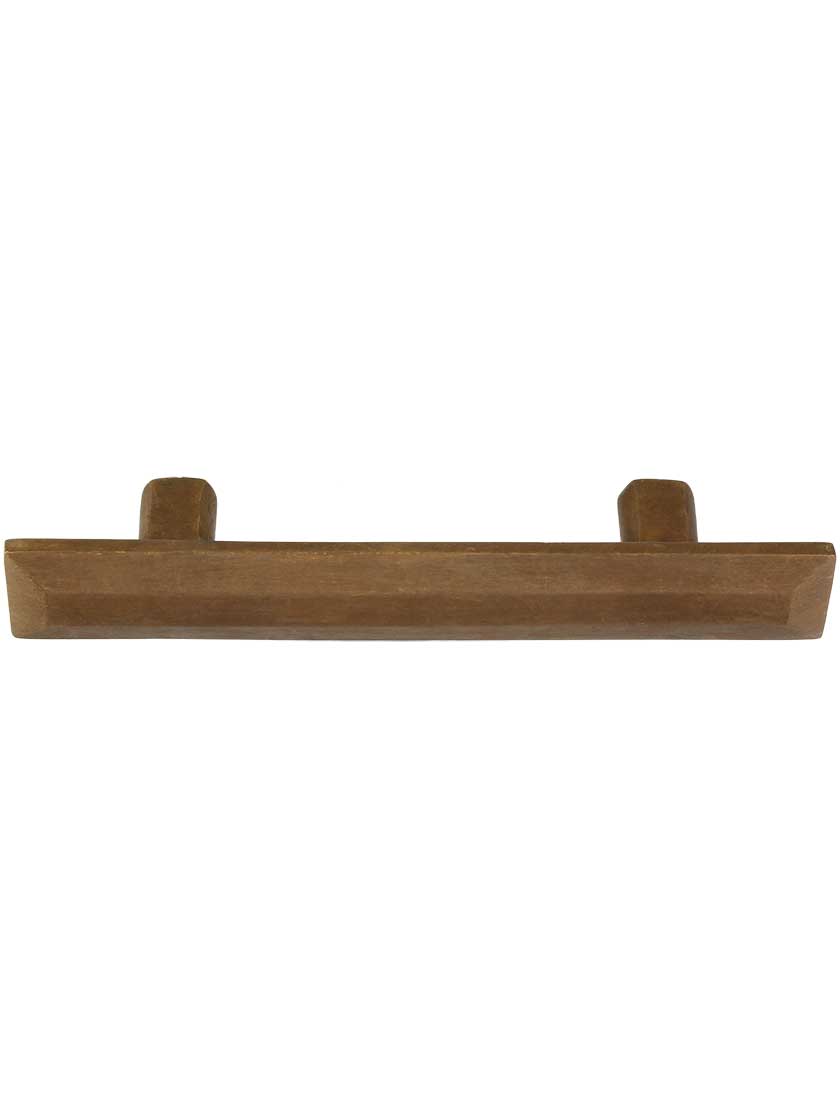 Alternate View 2 of Pyramid Bronze Cabinet Pull 3 3/4-Inch Center-to-Center.