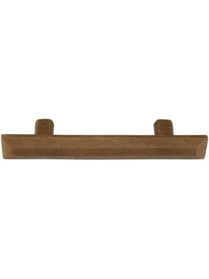 Alternate View 2 of Pyramid Bronze Cabinet Pull 3 3/4-Inch Center-to-Center.