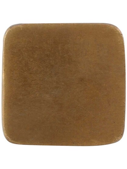 Alternate View 2 of Bronze 1 1/2-Inch Square Cabinet Knob.