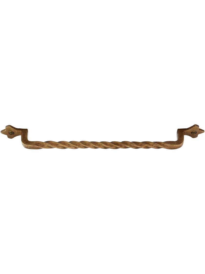 Alternate View 2 of Twist Bronze 10-Inch Cabinet Pull.