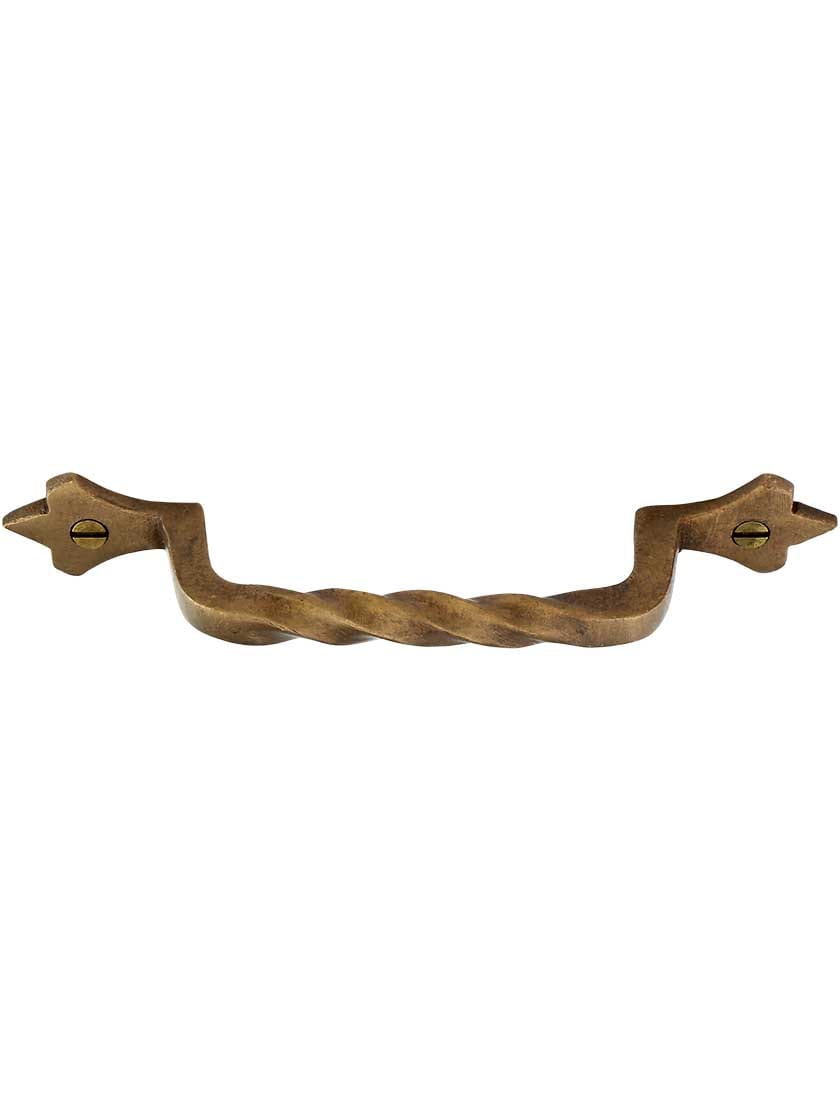 Alternate View 2 of Twist Bronze 5 5/8-Inch Cabinet Pull.