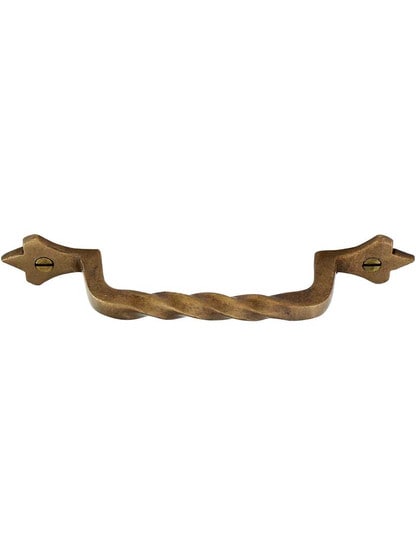 Alternate View 2 of Twist Bronze 5 5/8-Inch Cabinet Pull.