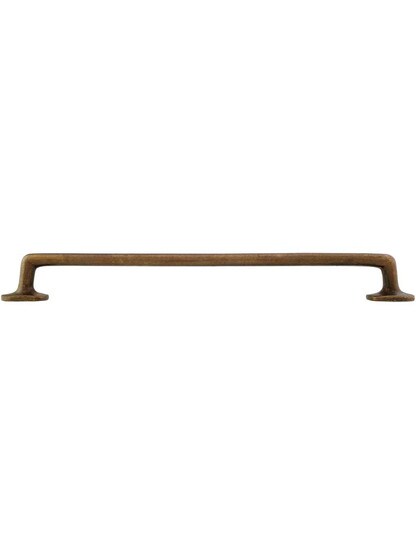 Alternate View of Traditional Bronze Cabinet Pull 10-Inch Center-to-Center.