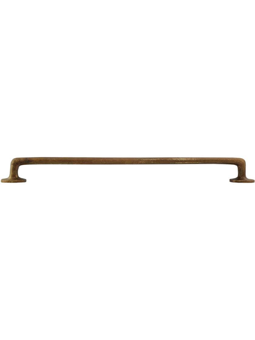 Alternate View of Traditional Bronze Cabinet Pull 12-Inch Center-to-Center.