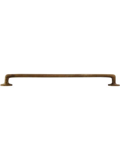 Alternate View of Traditional Bronze Cabinet Pull 12-Inch Center-to-Center.