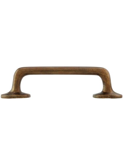 Alternate View of Traditional Bronze Cabinet Pull 3 3/4-Inch Center-to-Center.