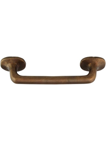 Alternate View 2 of Traditional Bronze Cabinet Pull 3 3/4-Inch Center-to-Center.