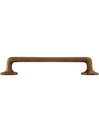 Alternate View of Traditional Bronze Cabinet Pull 6-Inch Center-to-Center.