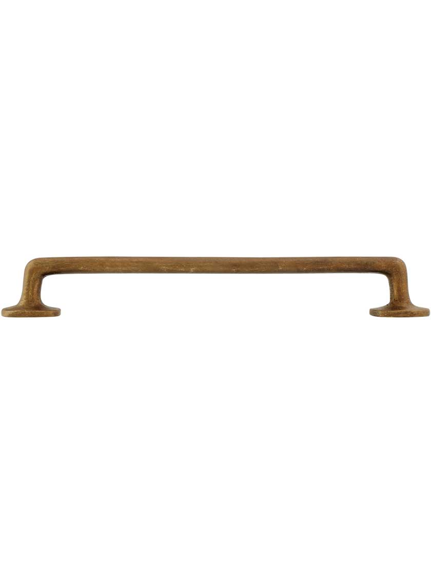 Alternate View of Traditional Bronze Cabinet Pull 8-Inch Center-to-Center.