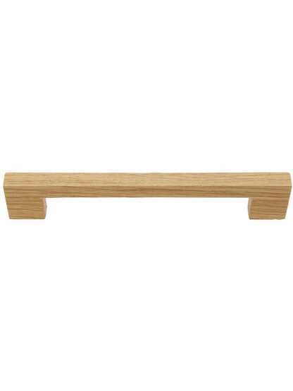 Aris Wood Cabinet Pull - 6 1/4 inch Center-to-Center in Oak.