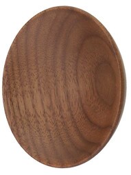 Everton Concave Wood Cabinet Knob - 2 9/16" Diameter