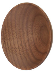Everton Concave Wood Cabinet Knob - 2 9/16" Diameter