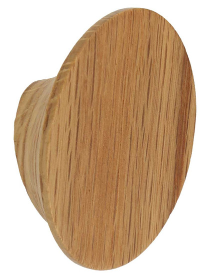 Caden Oval Wood Drawer Knob - 2 1/4 inch x 1 7/8 inch in Oak.