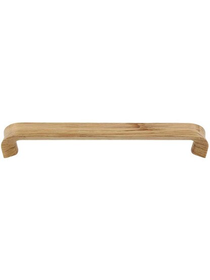 Ellis Wood Cabinet Pull - 8 13/16 inch Center-to-Center in Oak.