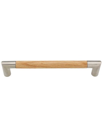 Bevan Cabinet Pull - 7 1/2 inch Center-to-Center in Oak.