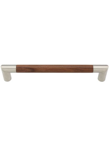 Bevan Cabinet Pull - 7 1/2 inch Center-to-Center in Walnut.