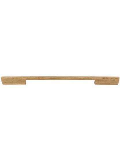 Addison Wood Cabinet Pull - 8 13/16 inch Center-to-Center in Oak.
