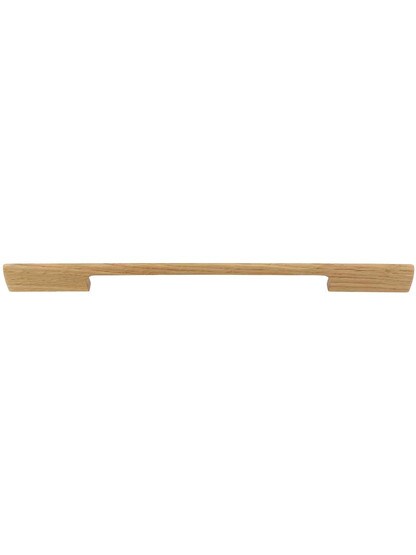 Addison Wood Cabinet Pull - 8 13/16 inch Center-to-Center in Oak.