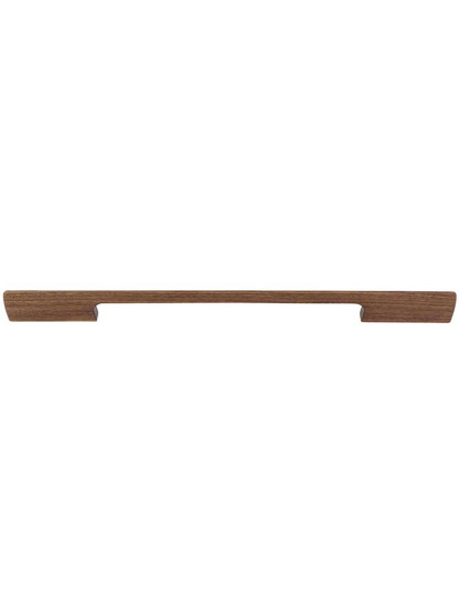 Addison Wood Cabinet Pull - 8 13/16 inch Center-to-Center in Walnut.