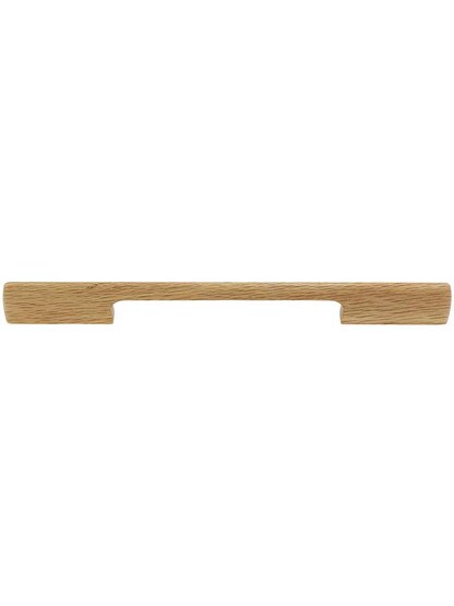 Addison Wood Cabinet Pull - 12 5/8 inch Center-to-Center in Oak.