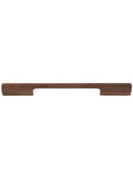 Addison Wood Cabinet Pull - 12 5/8 inch Center-to-Center in Walnut.