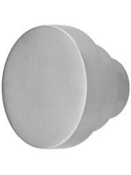 Stepped Round Knob - 1 1/4" Diameter