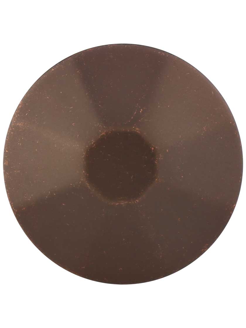Alternate View 2 of Facette Knob - 1 3/8-Inch Diameter in Satin Brass.