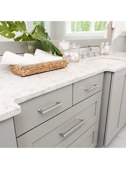 Alternate View 3 of Facette Cabinet Pull - 8 11/16-Inch Center-to-Center.