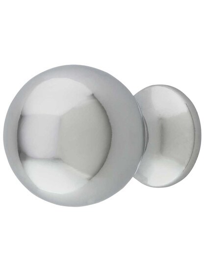 Fuller Cabinet Knob - 1 inch Diameter in Chrome.