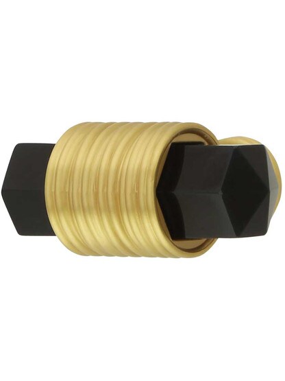 Chrysalis Black Glass T-Knob - 1 7/8 X 3/4-Inch.